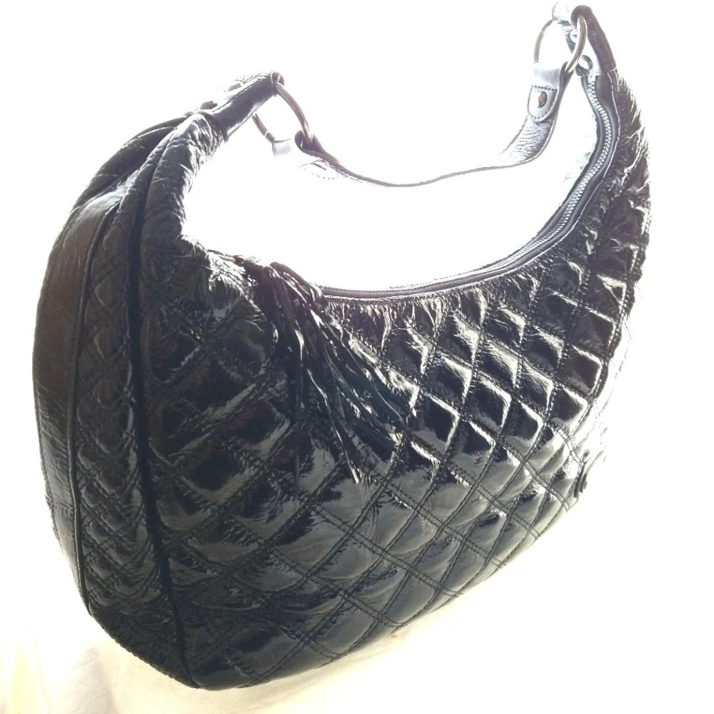 Perlina Quilted Vegan Leather Shoulder Bag 🌹 - Picture 6 of 13